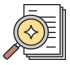 자격시험 절차 - 조사 아이콘